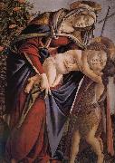 Sandro Botticelli And John son of Notre Dame France oil painting artist